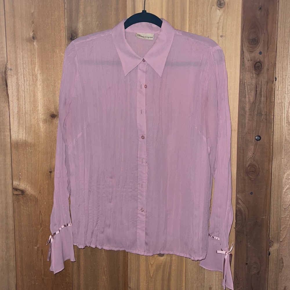 Pink Apostrophe Top